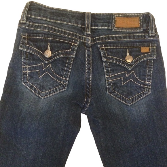 Miss me Irene Boot Cut Denim Jeans Size 28 - Picture 4 of 14